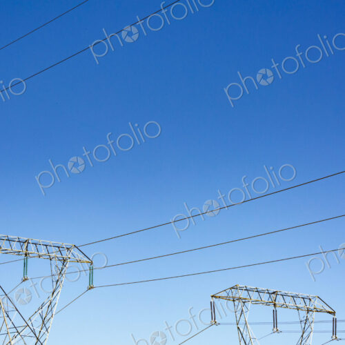 High transmission towers and lines, Ellensburg