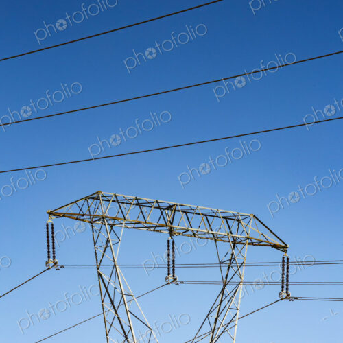 High transmission towers and lines, Ellensburg