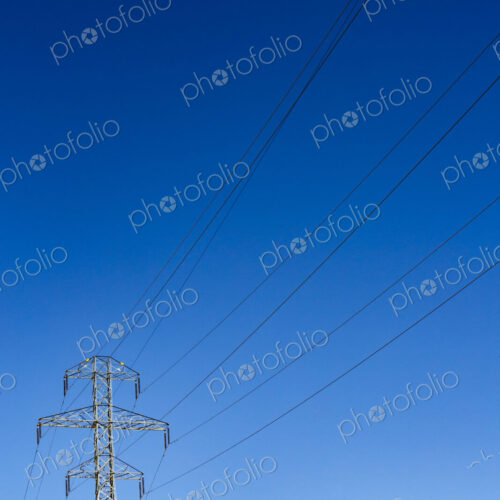 High transmission towers and lines, Ellensburg