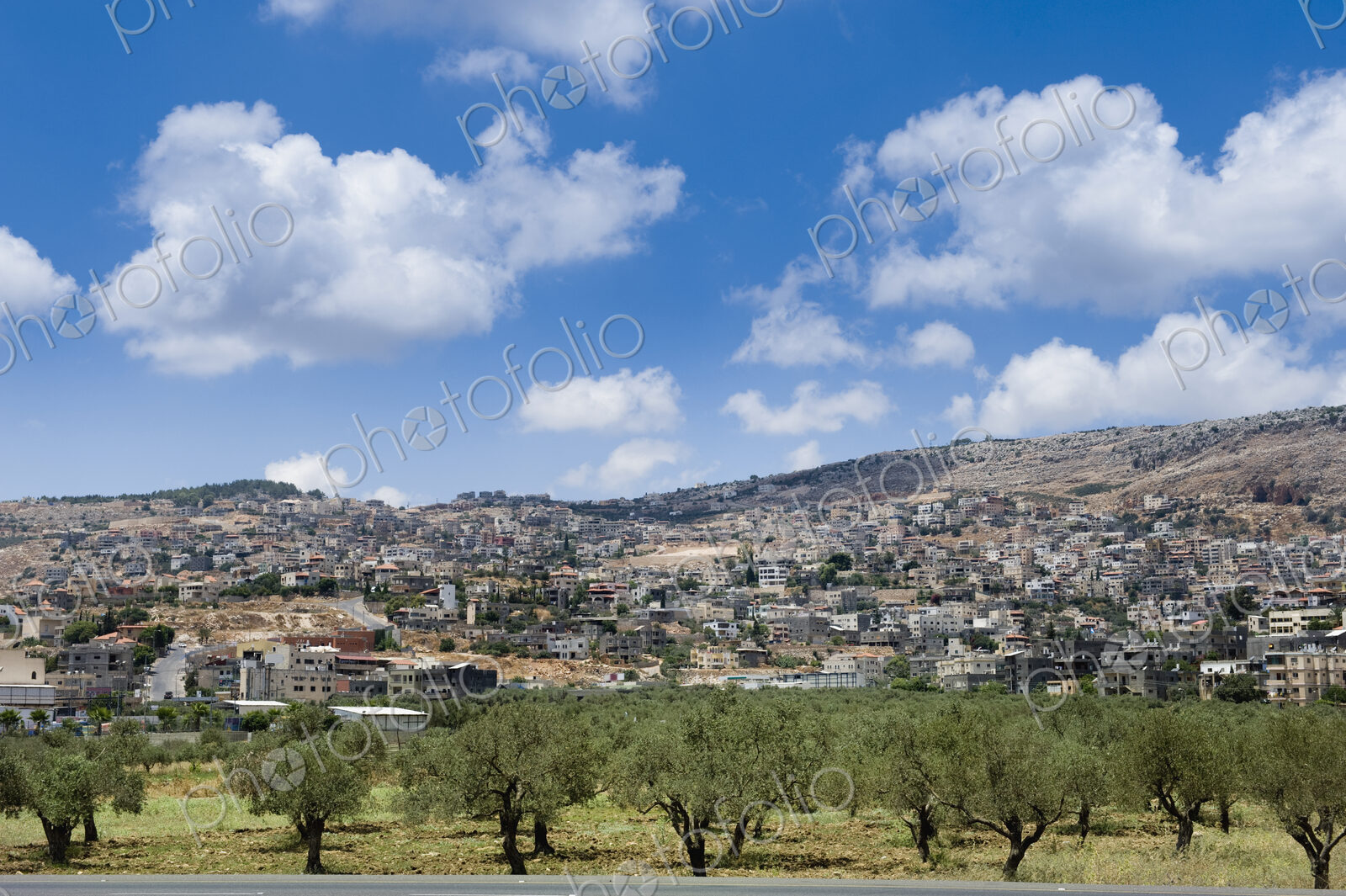 Hillside City in Israel