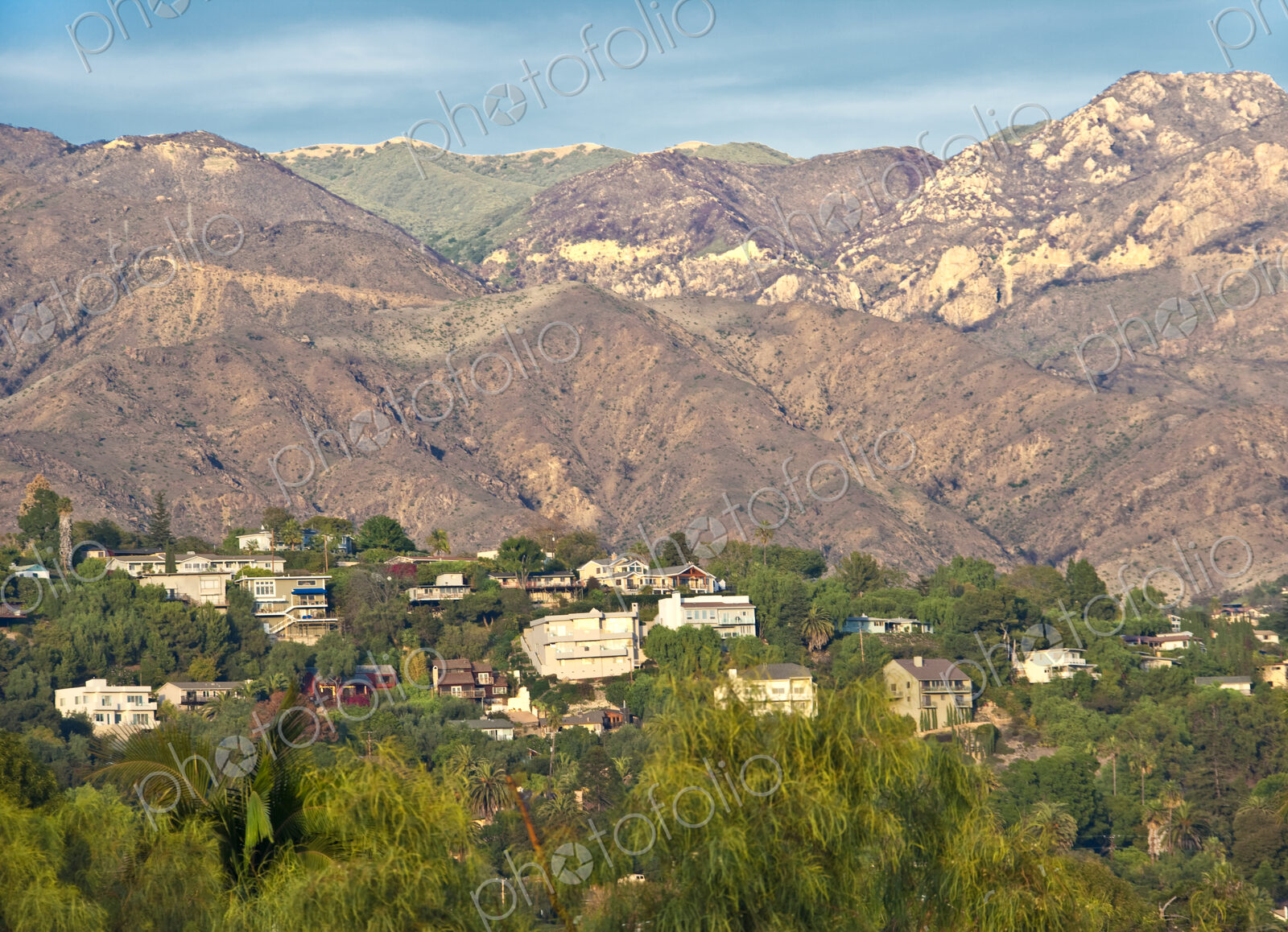 Hilly Residential Area