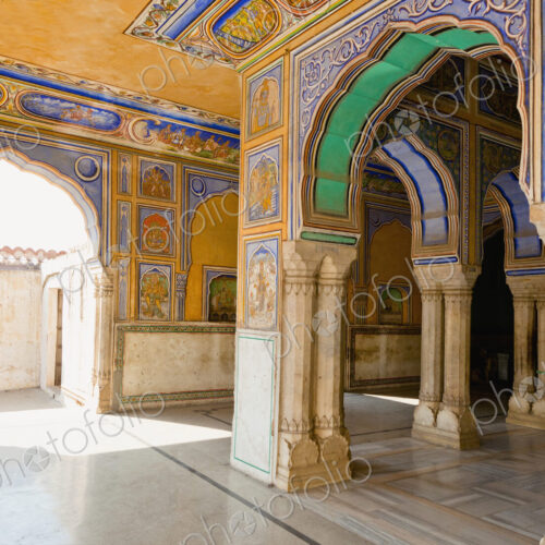 Hindu Palace Interior