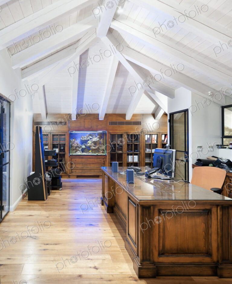 Home Office in an Attic