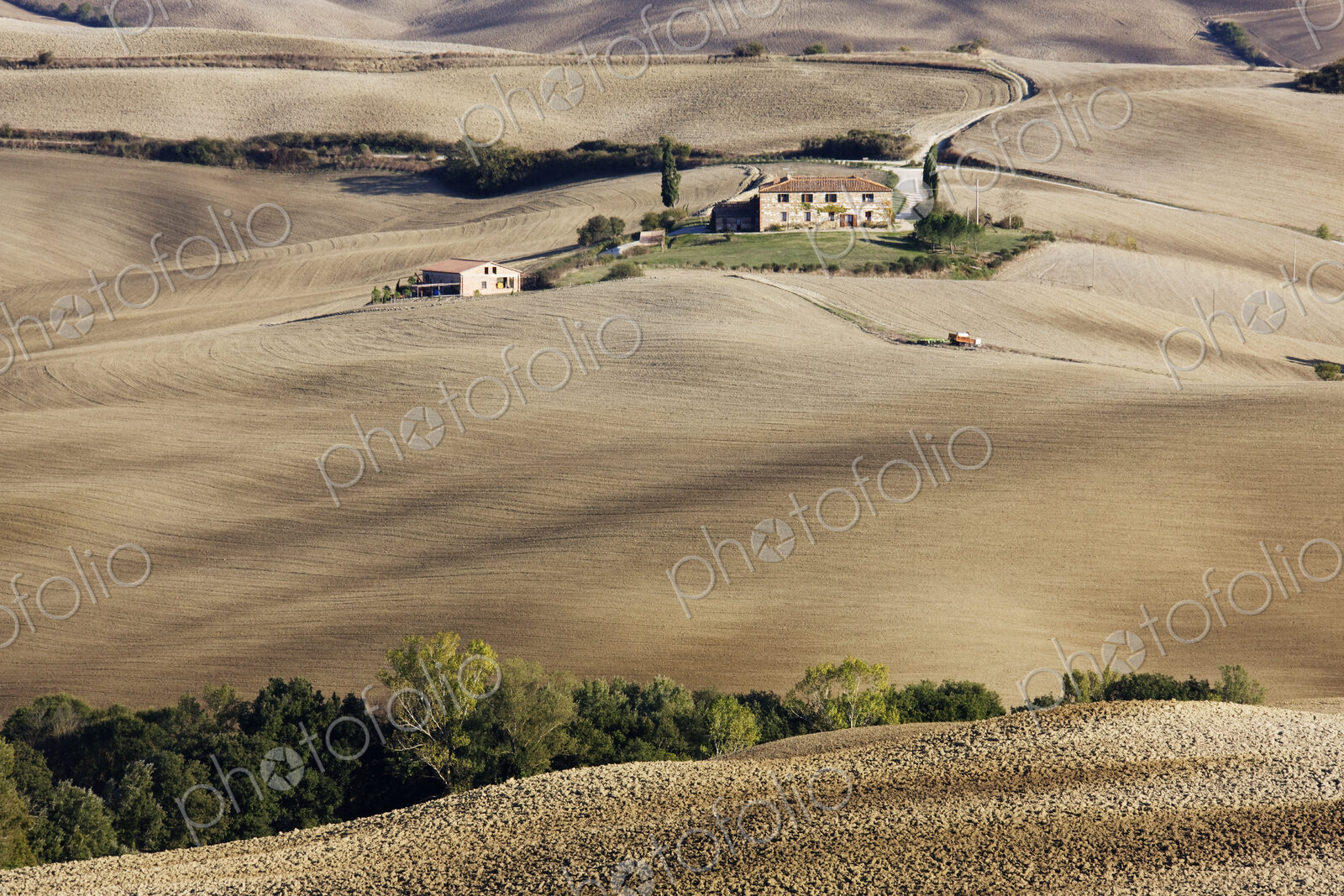 Home in Isolated Landscape