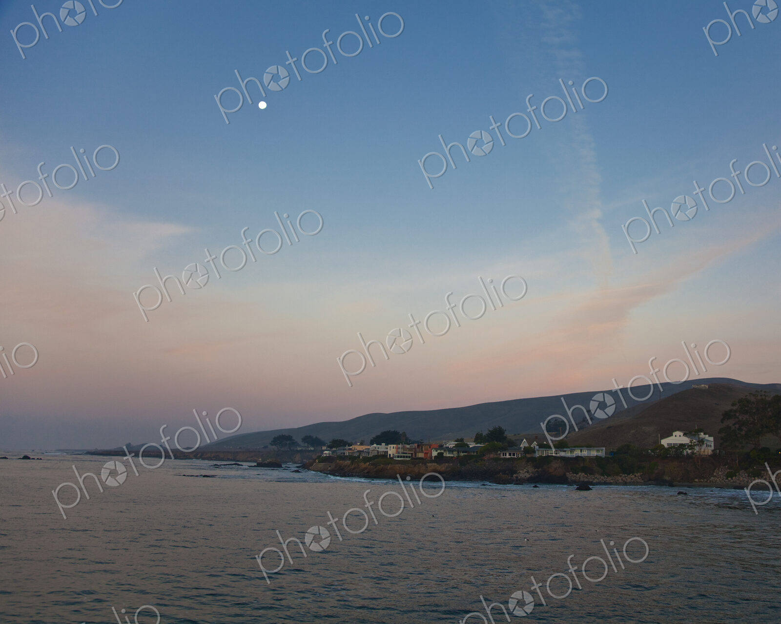 Homes on California Coast