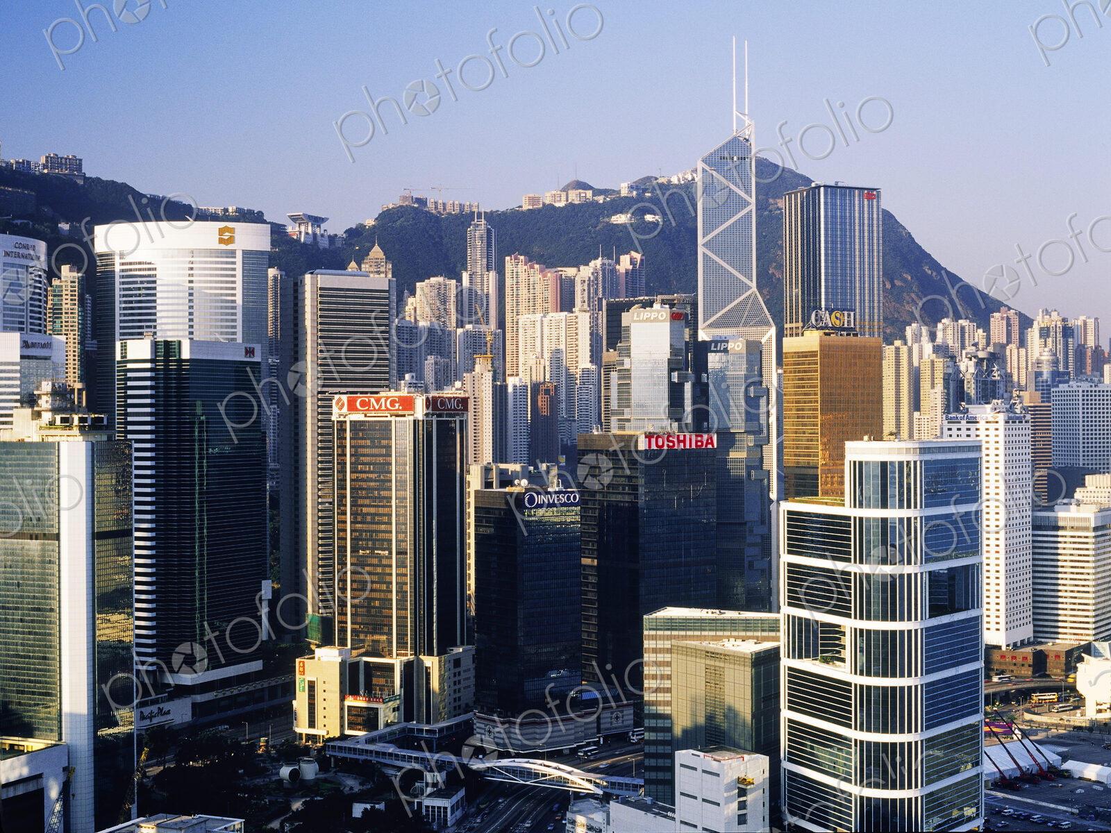 Hong Kong Skyline at Sunrise