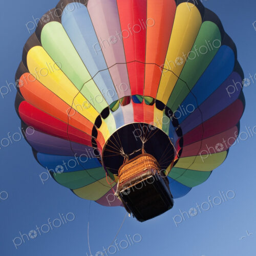 Hot Air Balloon In Flight Hot Air Balloon In Flight