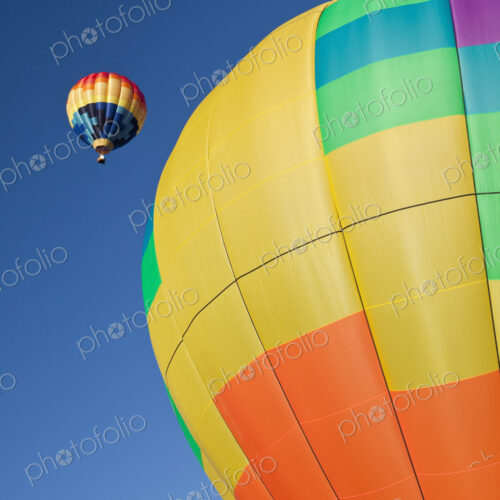 Hot Air Balloon In Flight Hot Air Balloon In Flight