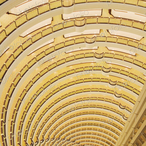 Hotel Atrium in the Jin Mao Tower
