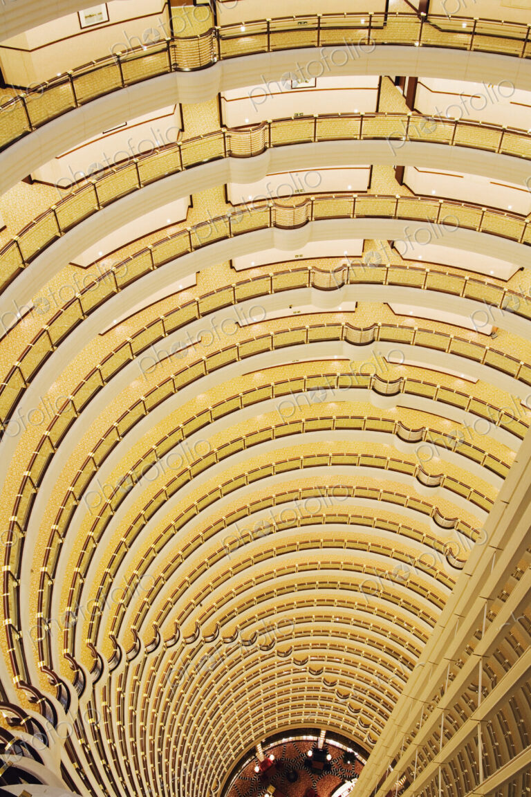 Hotel Atrium in the Jin Mao Tower
