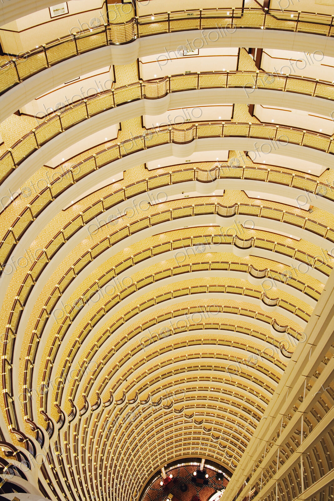 Hotel Atrium in the Jin Mao Tower