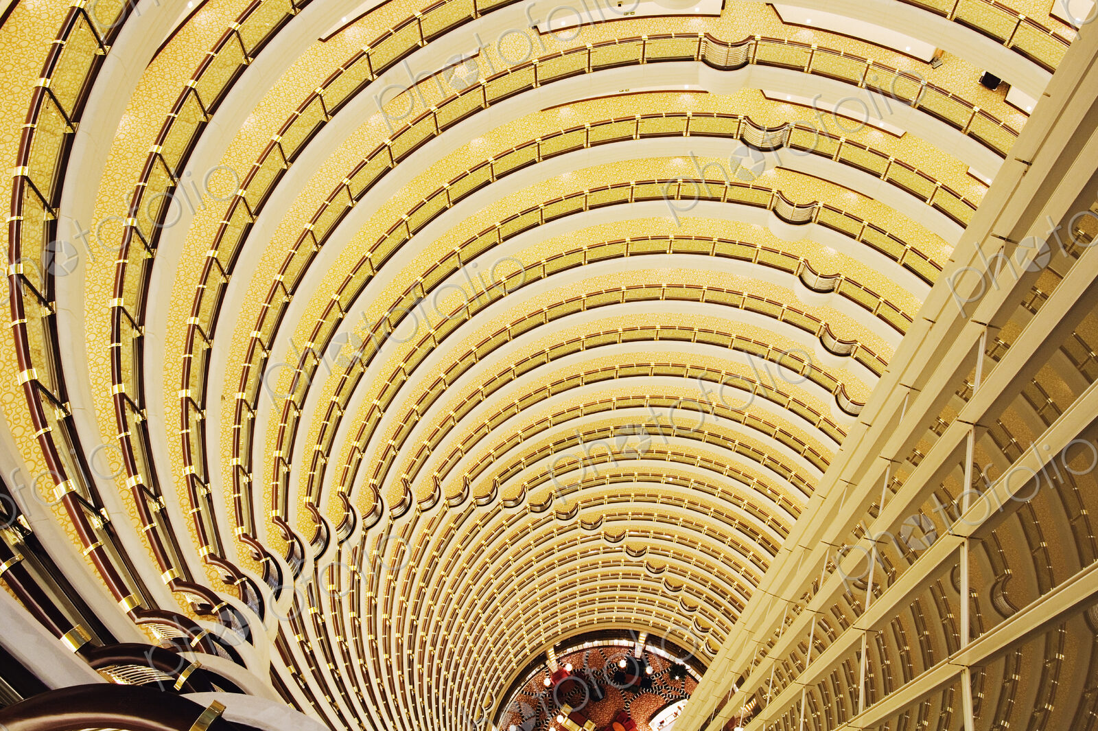 Hotel Atrium in the Jin Mao Tower