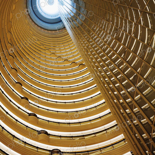 Hotel Atrium in the Jin Mao Tower