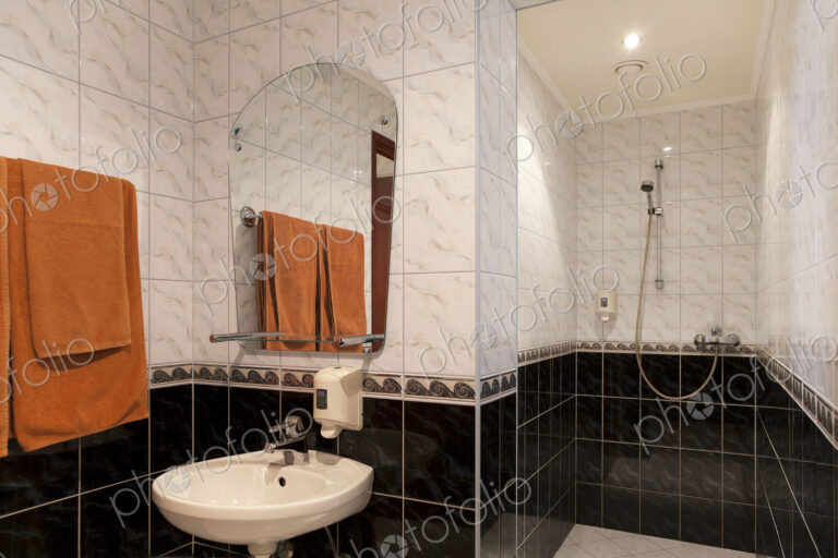 Hotel Bathroom Interior