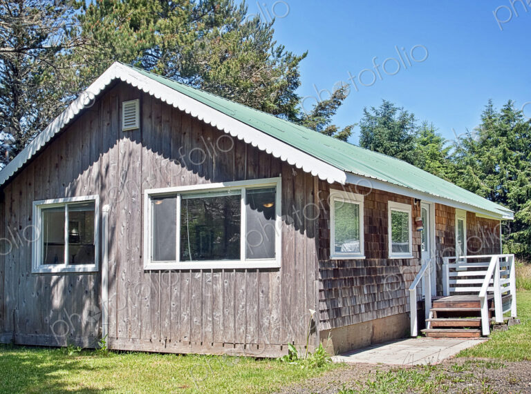 House exterior and backyard