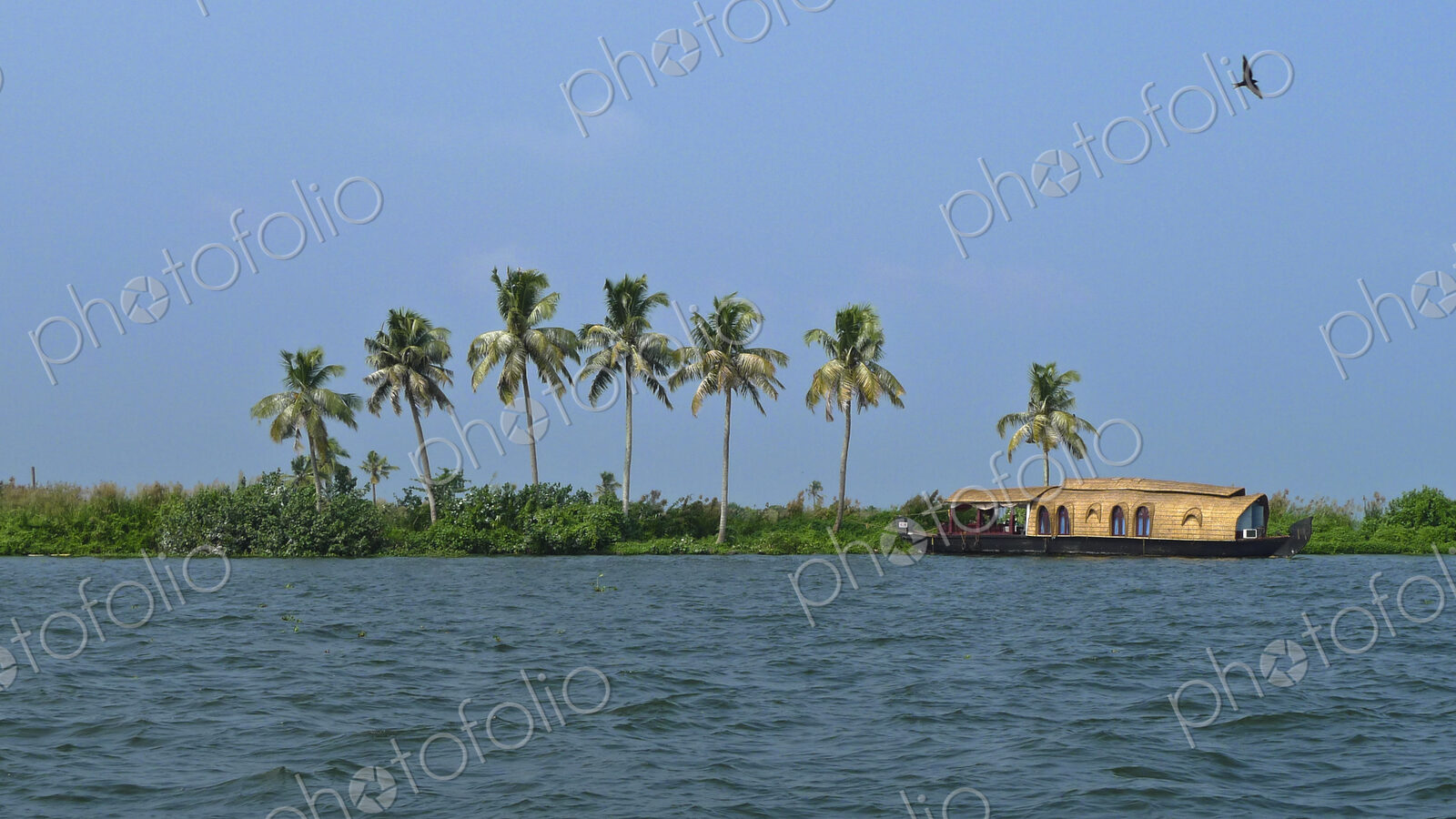 Houseboat at Sea