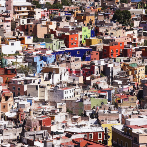 Houses in Downtown Guanajuato Houses in Downtown Guanajuato