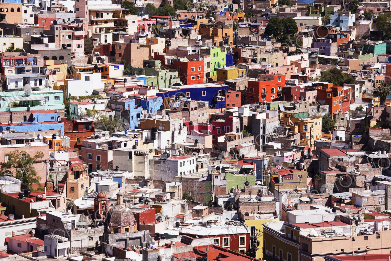 Houses in Downtown Guanajuato