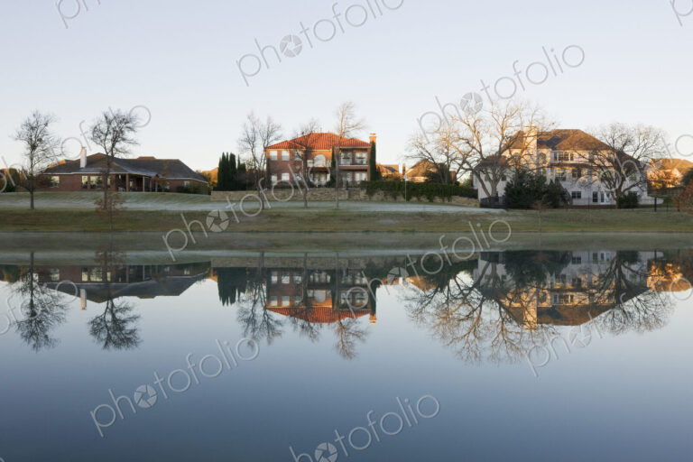 Houses on Large Pond