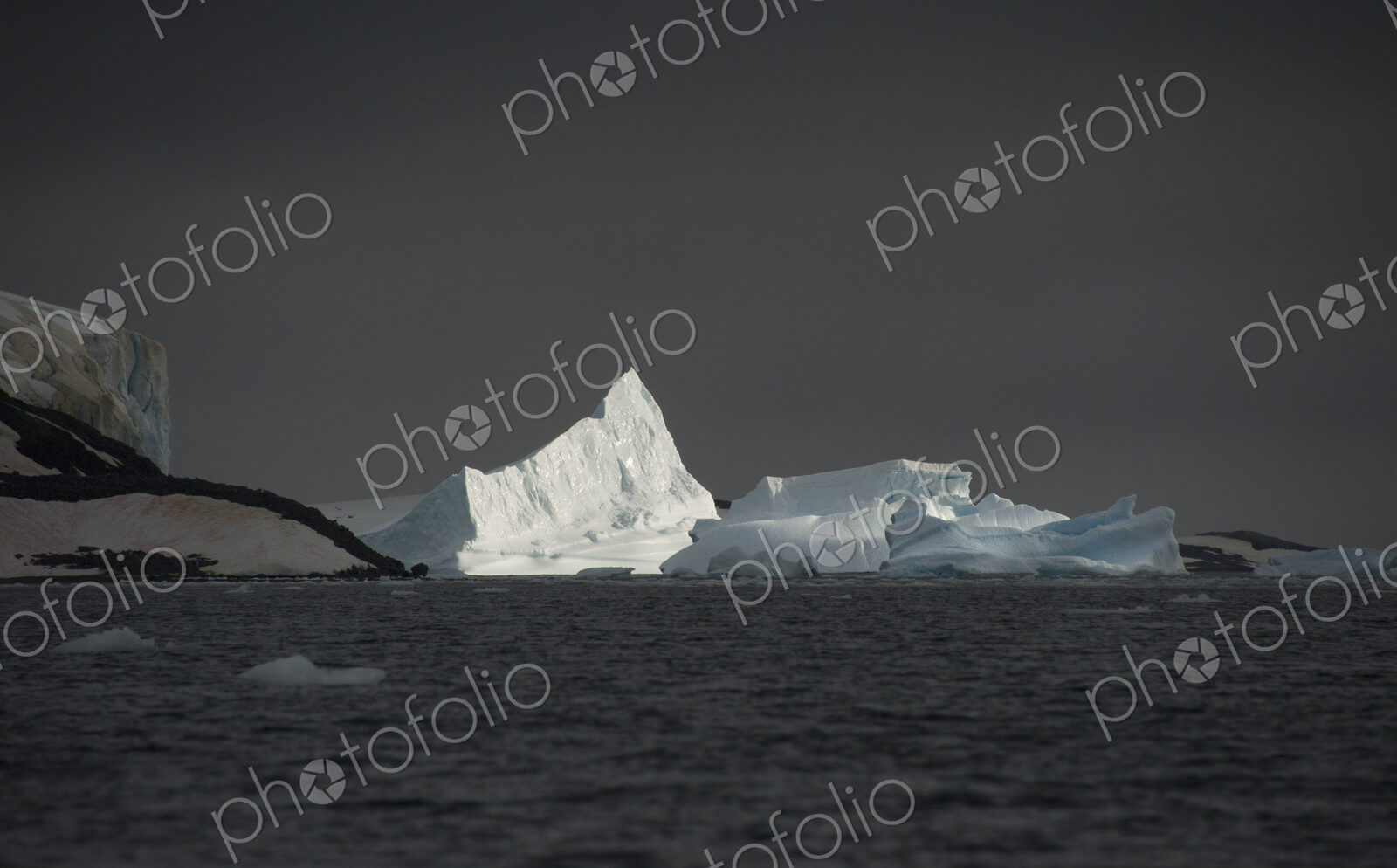 Iceberg along the Antarctic Peninsula.