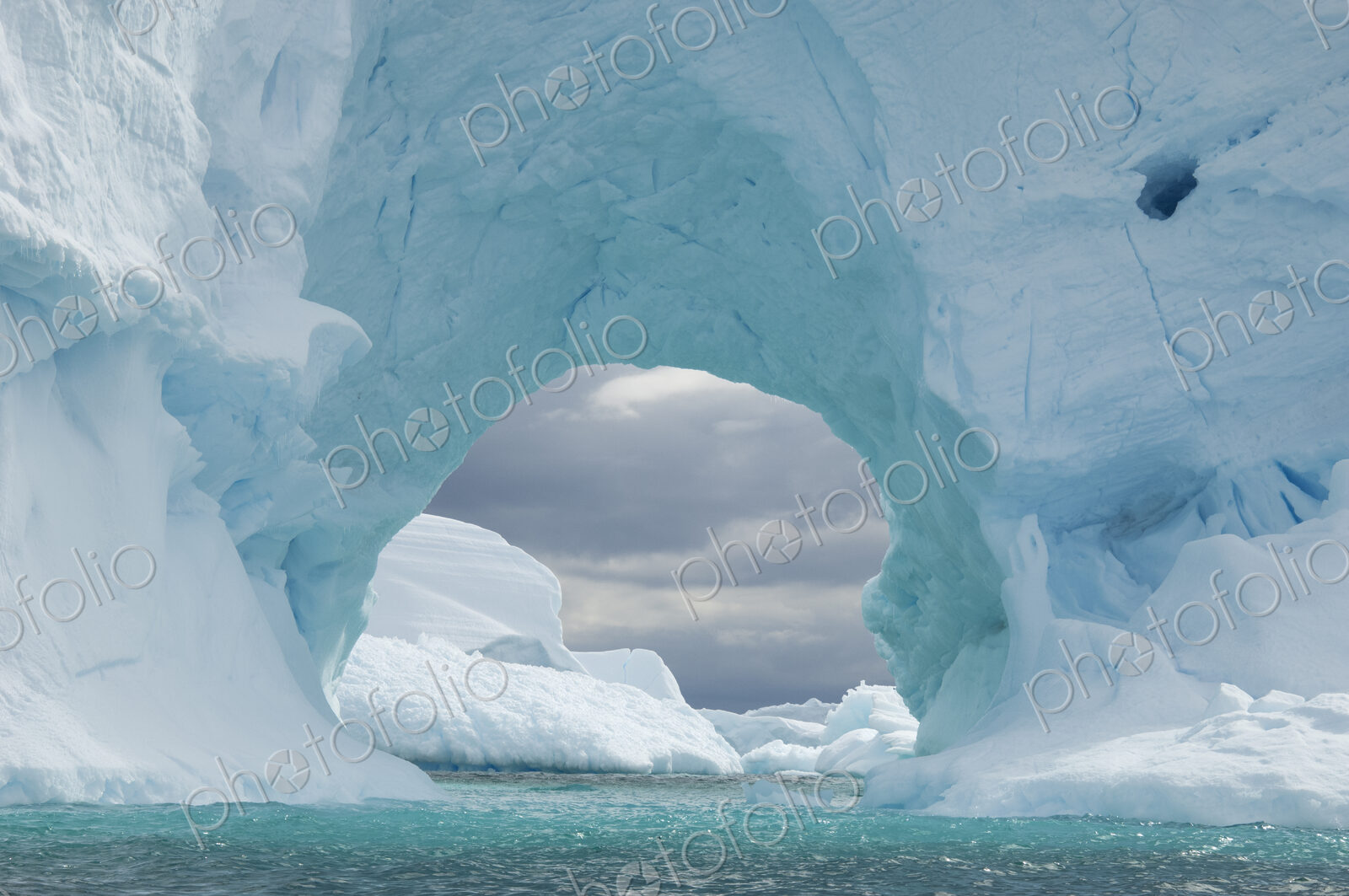 Iceberg along the Antarctic Peninsula.