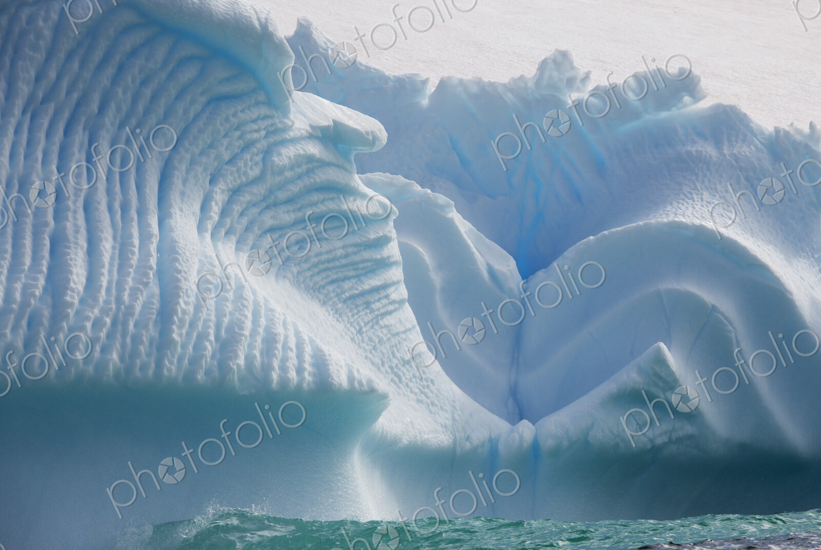Iceberg along the Antarctic Peninsula.