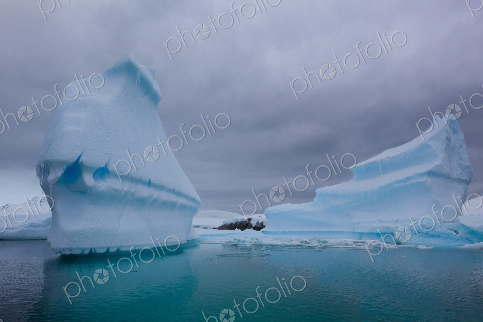 Icebergs, Antarctica