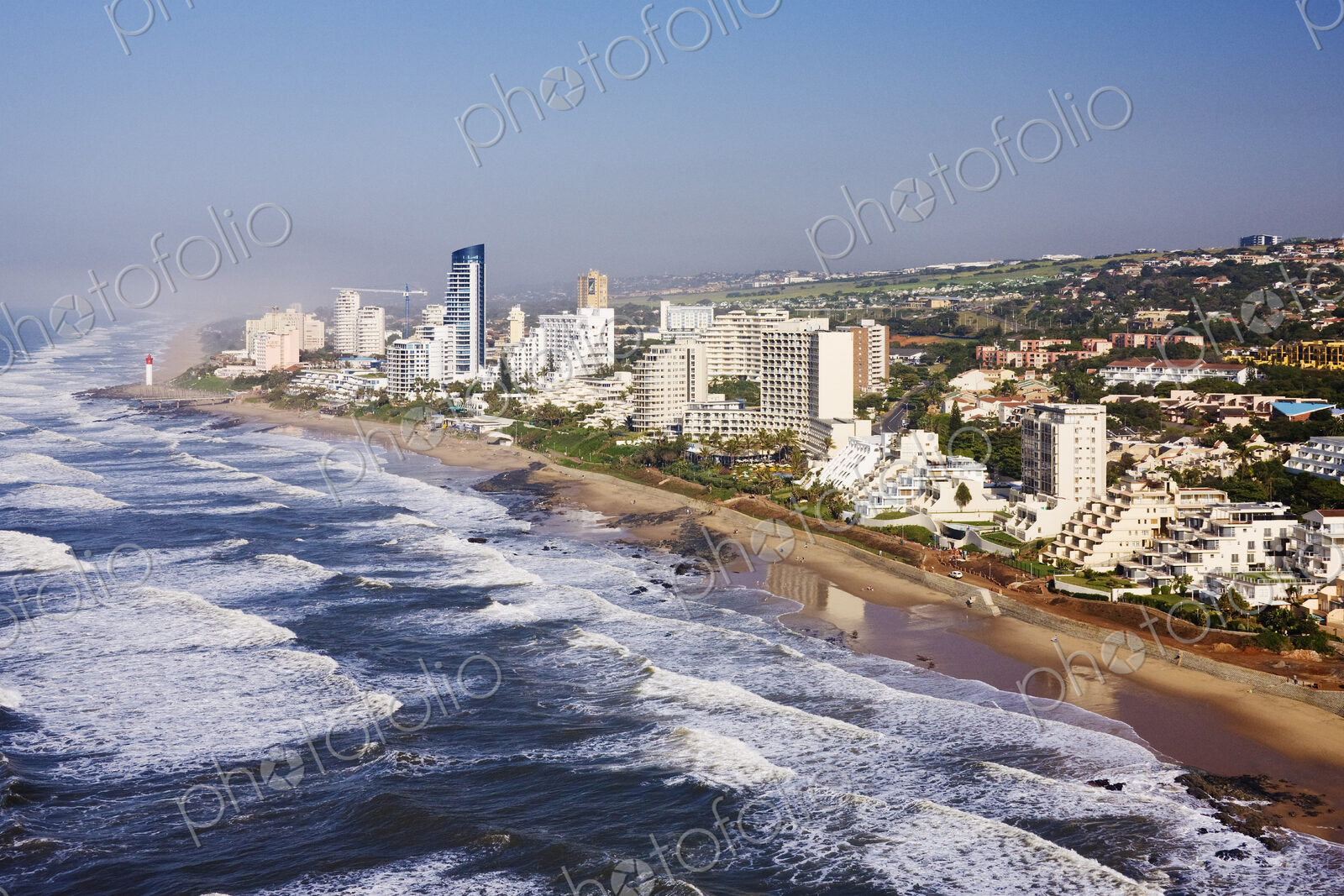 Indian Ocean Resort Town of Umhlanga Rocks