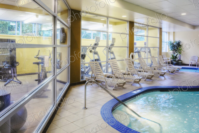 Indoor hot tub