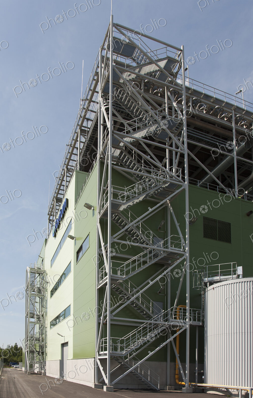 Industrial Exterior Stairway