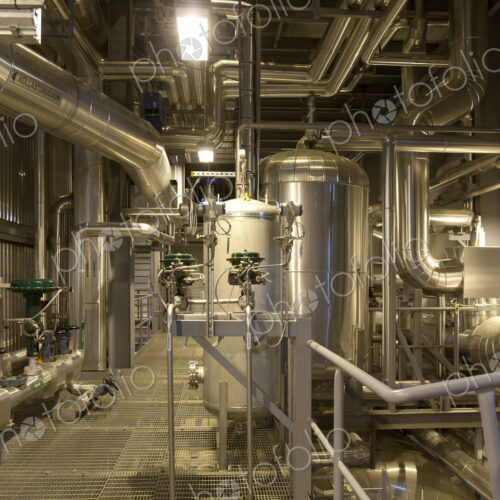 Industrial Pipes in a Power Plant Industrial Pipes in a Power Plant