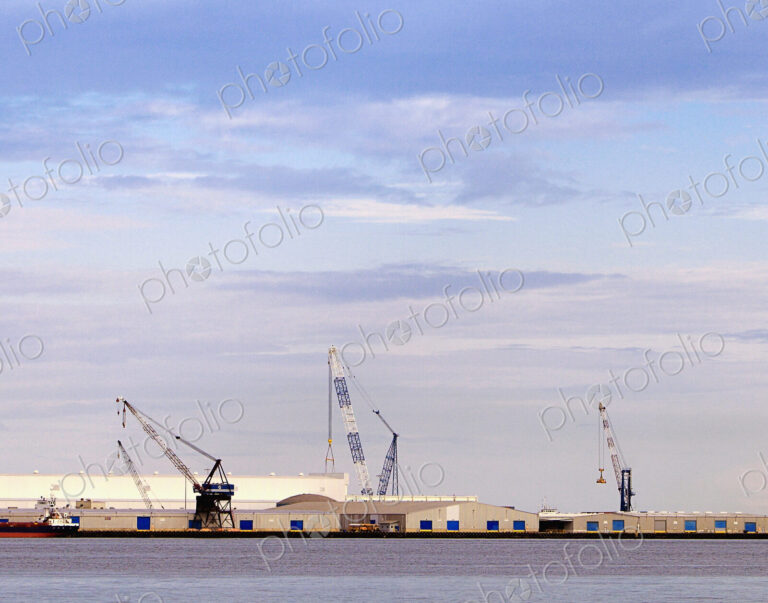 Industrial Port in Panama City
