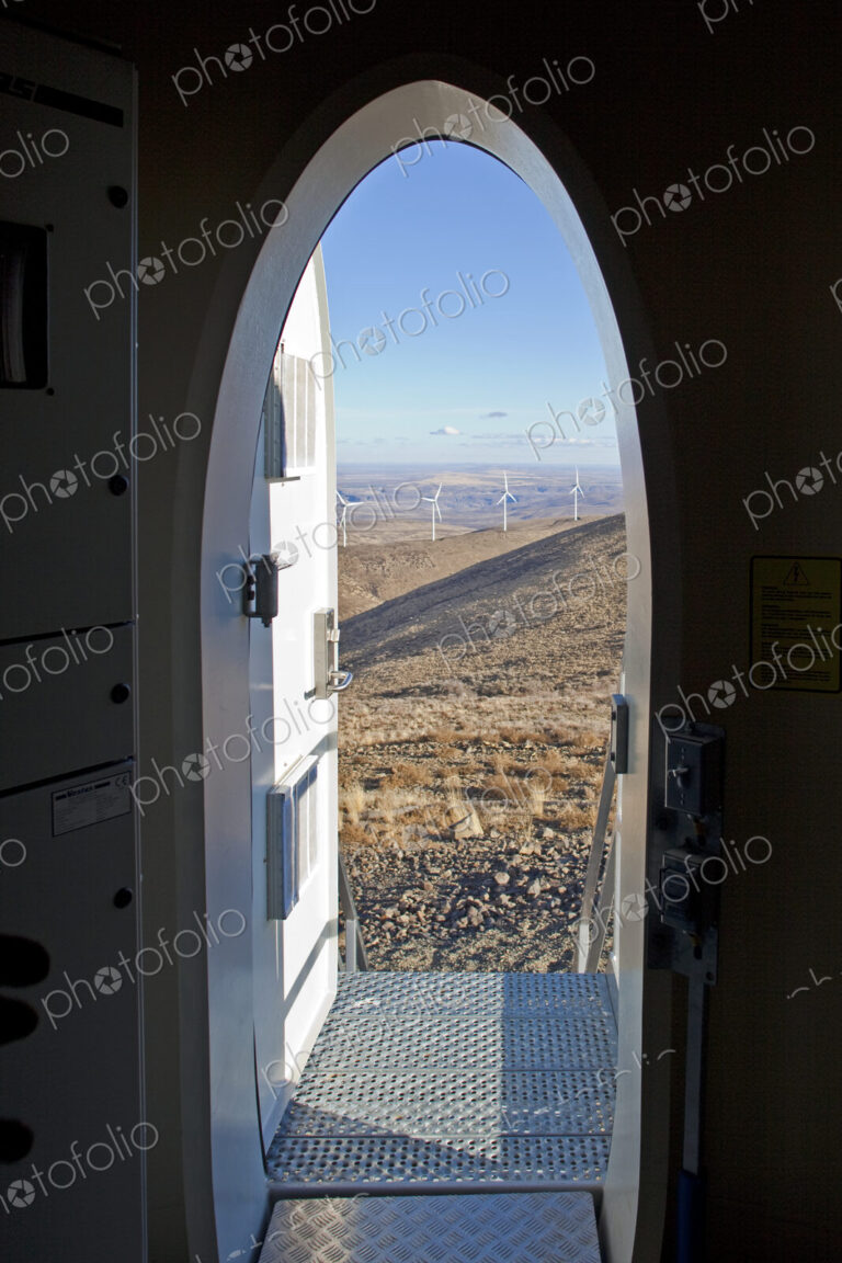 Inside Wind Turbine