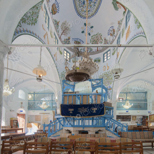 Interior Of Synagogue Sanctuary