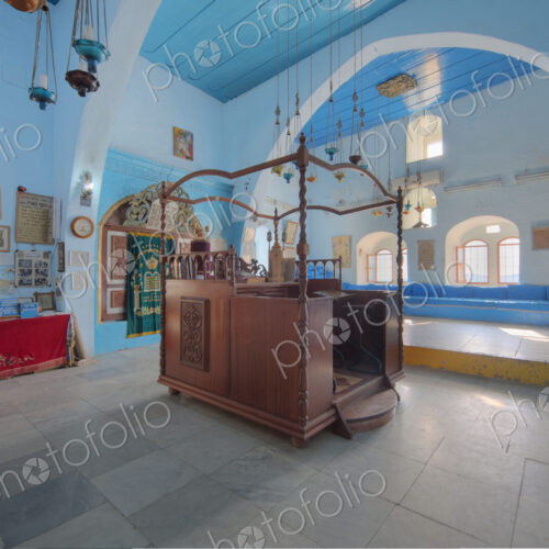 Interior Of Synagogue Sanctuary