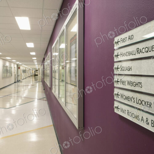 Interior of Fitness Facility
