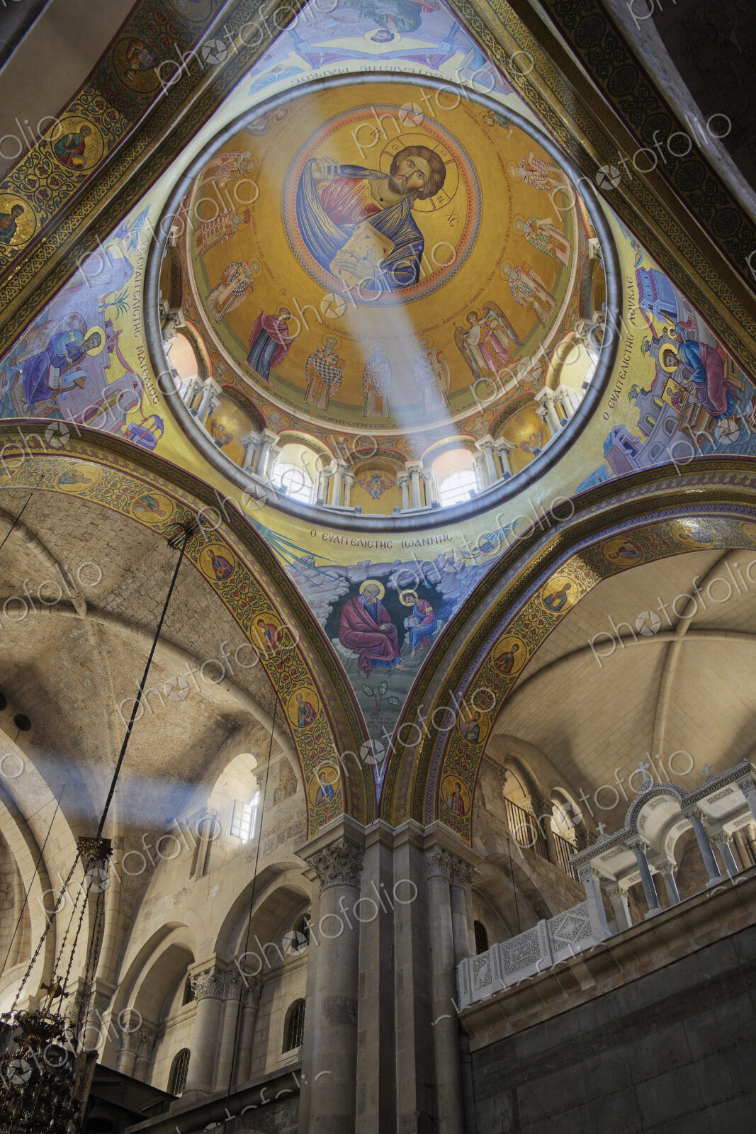 Interior of the Church of the Holy Sepulchre