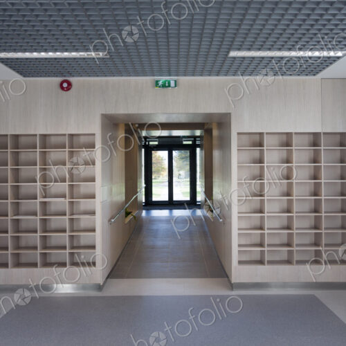 Interior view of the main building of the Toravere Observatory, Estonia.