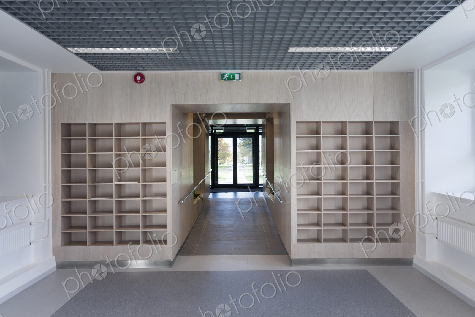 Interior view of the main building of the Toravere Observatory, Estonia.
