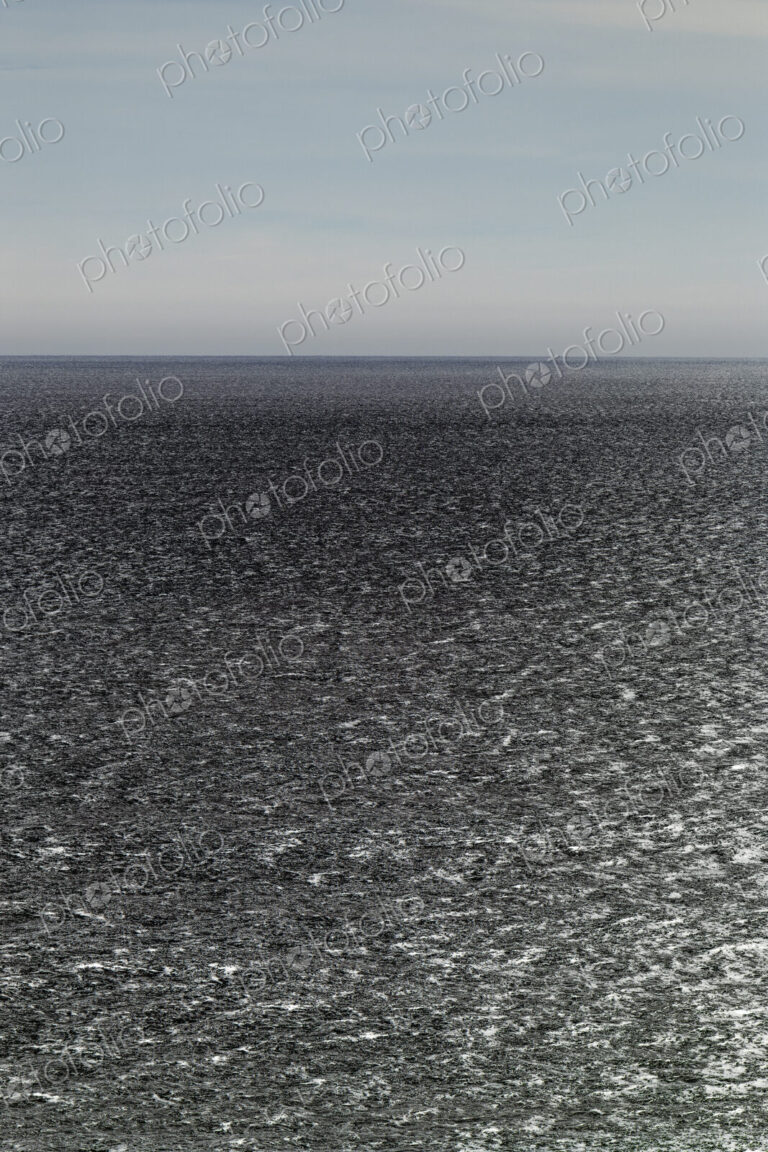 Inverted image of vast ocean, sky and horizon, Oswald West State Park, Manzanita, Oregon