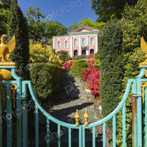 Italianate Building and Garden at Portmeirion