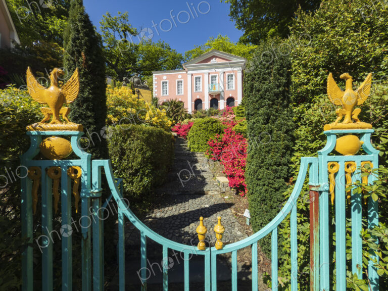 Italianate Building and Garden at Portmeirion