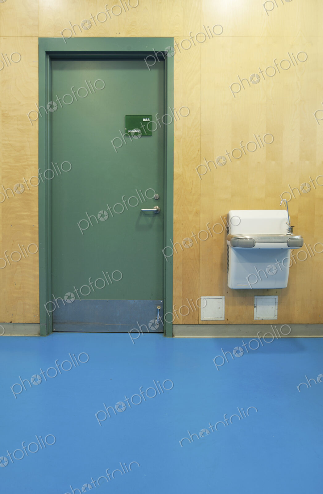 Janitorial Closet and Drinking Fountain