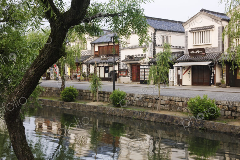 Japanese Canal Scene