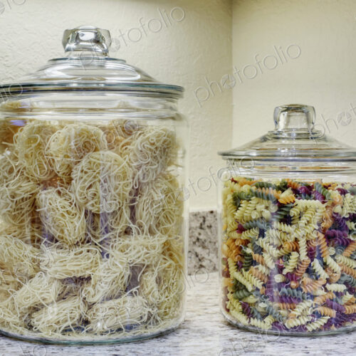 Jars of Pasta