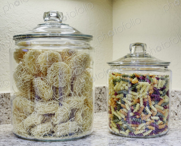 Jars of Pasta