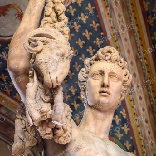 Jason with the Golden Fleece, by Pietro Francavilla in the Bargello Museum, Florence,…