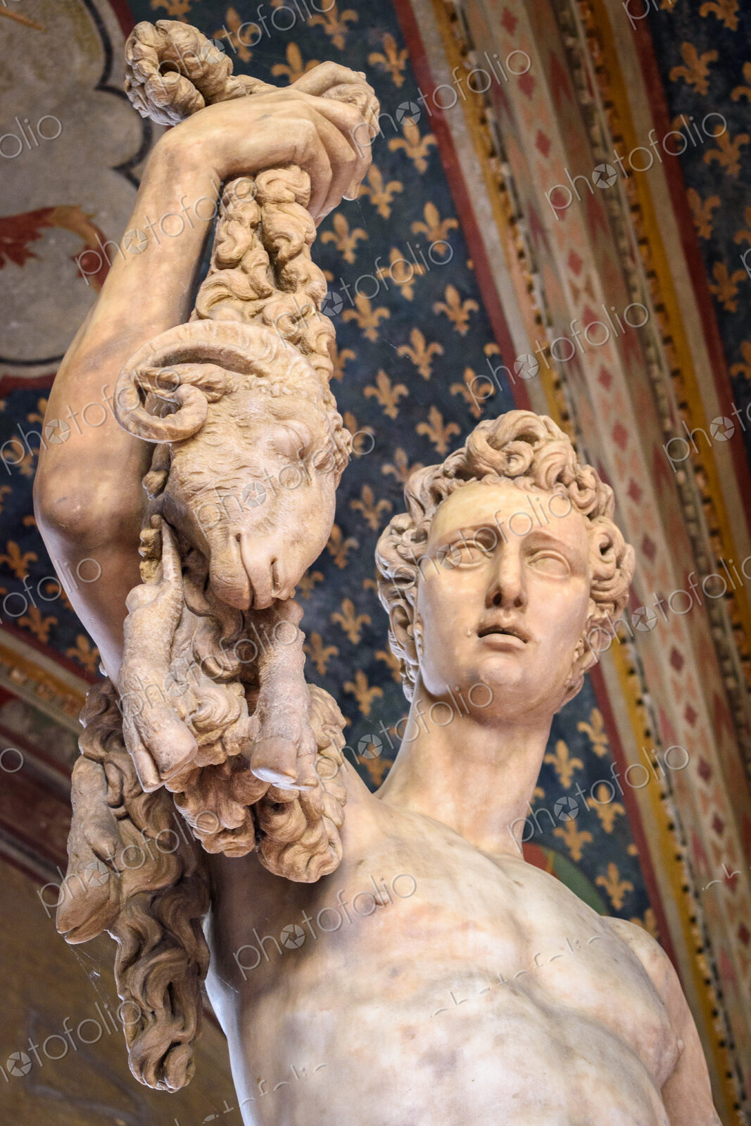 Jason with the Golden Fleece, by Pietro Francavilla in the Bargello Museum, Florence,…