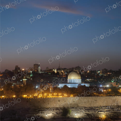 Jerusalem And The Dome Of The Rock