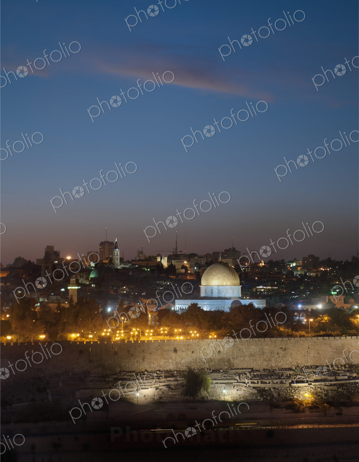 Jerusalem And The Dome Of The Rock
